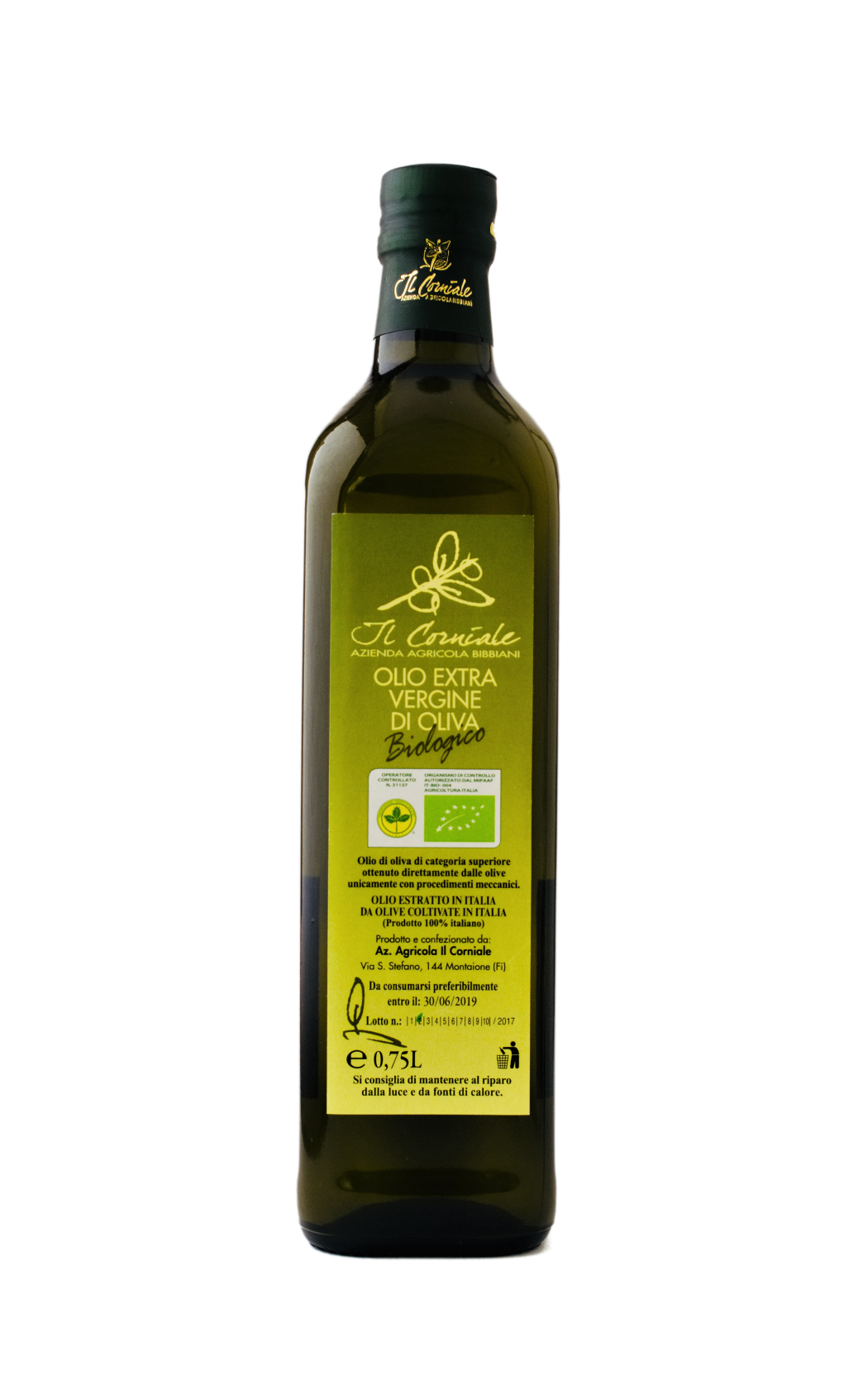 OLIO EXTRA VERGINE DI OLIVA